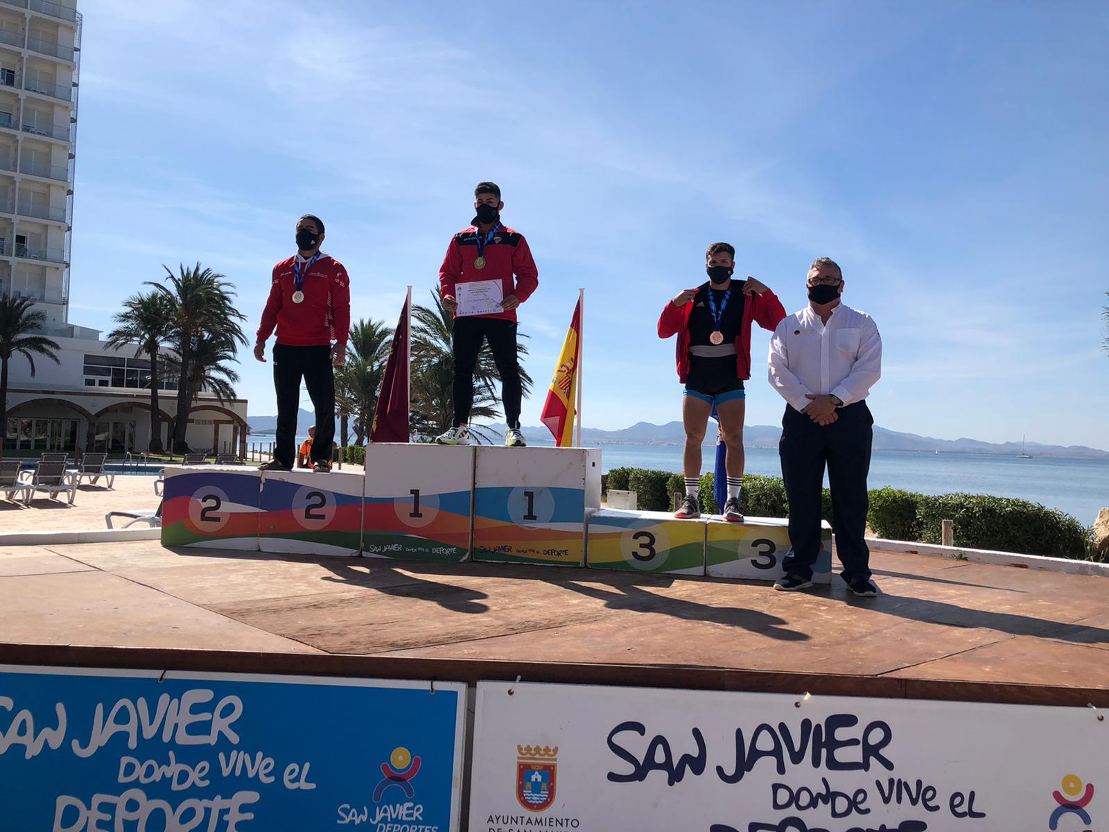 13 medallas en los Campeonatos de España celebrados en Murcia
